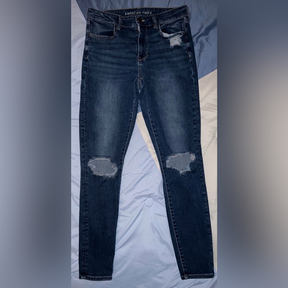 American eagle hi rise jegging  12 long